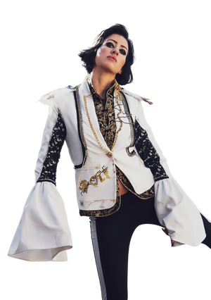 Blazer SOLIVAGANT mit integrierter Satinbluse