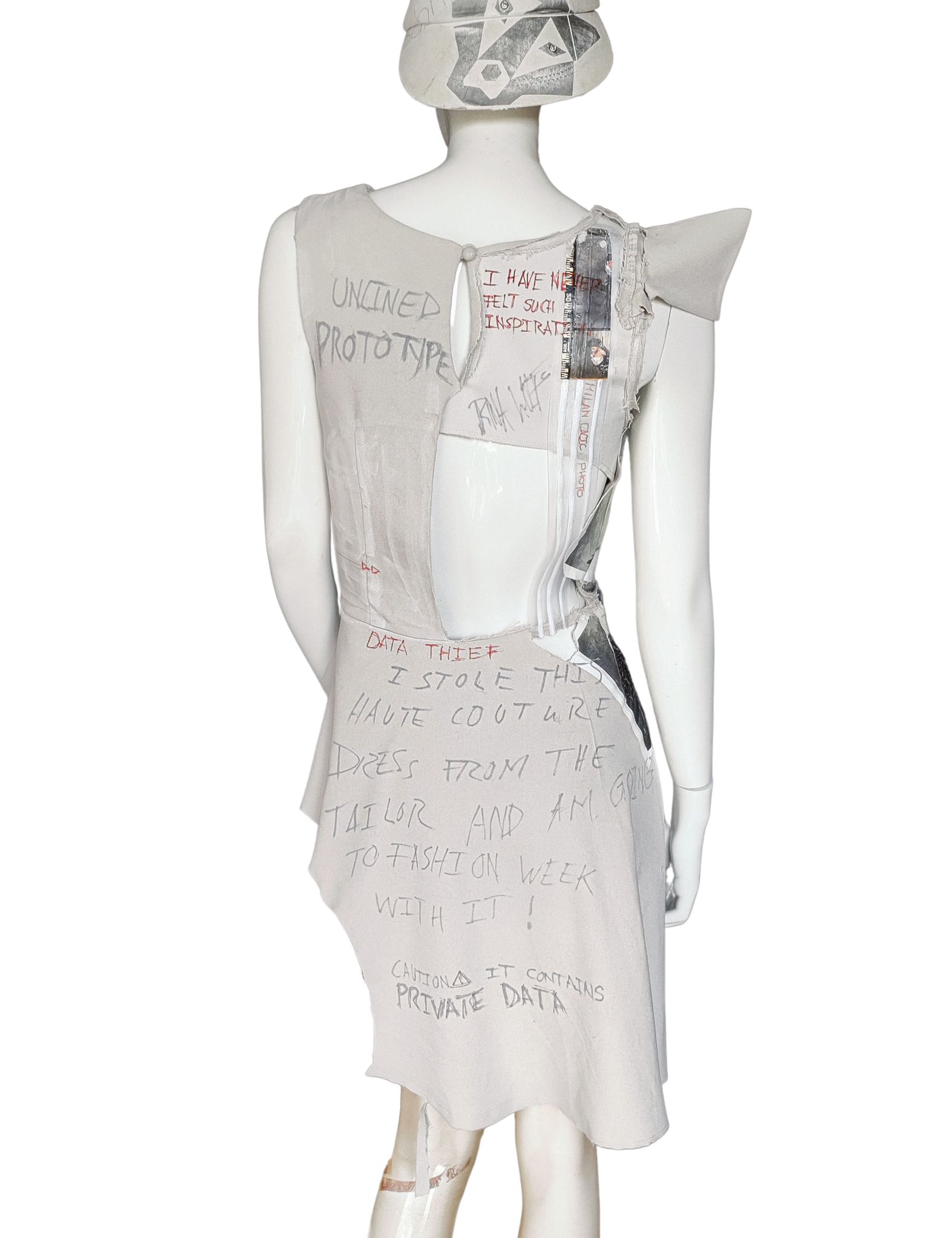 Haute Couture Kleid DATA THIEF