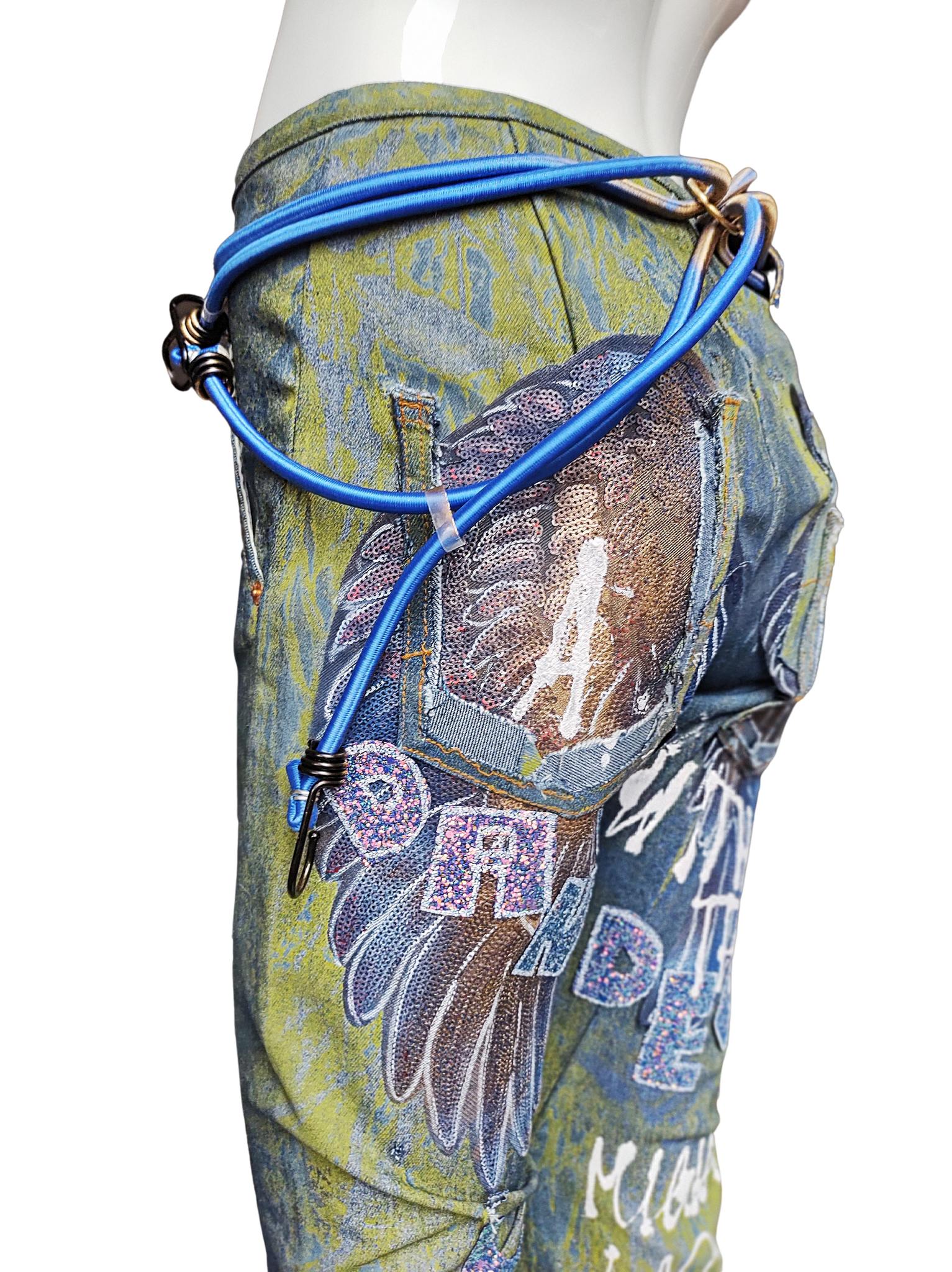 Denim mit Gürtel ANGEL GIRL