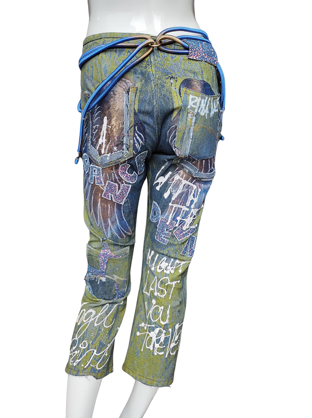 Denim mit Gürtel ANGEL GIRL