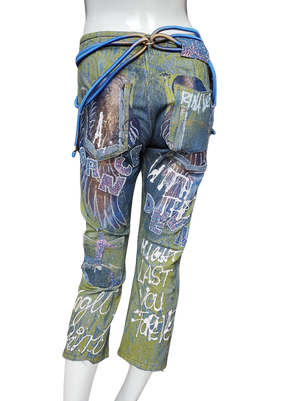 Denim mit Gürtel ANGEL GIRL