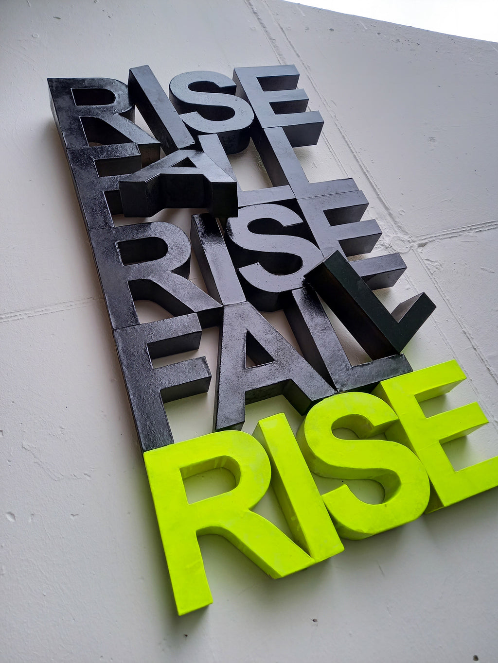 3D Kunstwerk RISE