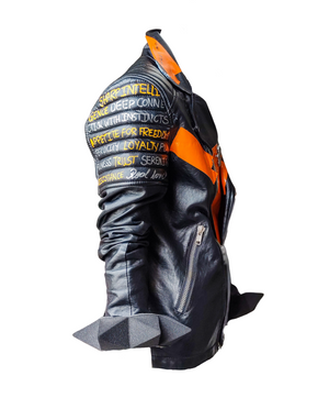Unisex Lederjacke WOLF CODE